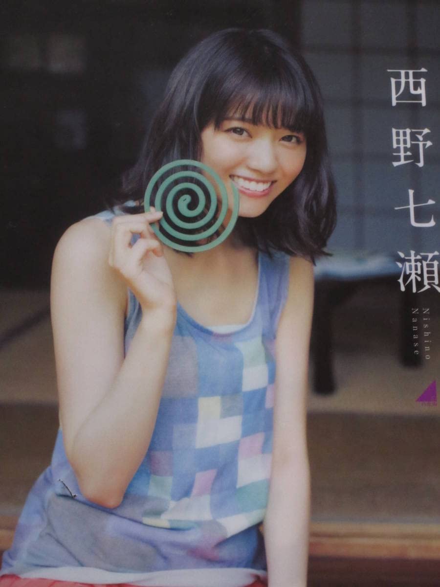 Amazon.co.jp: 元 乃木坂46 西野七瀬 両面 クリアファイル ①