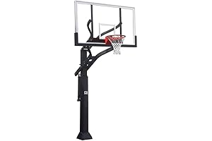 Pro Jam Adjustable Basketball System With Durable Acrylic Backboard