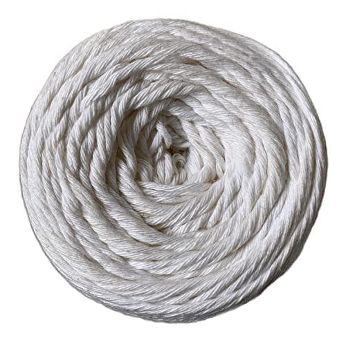 Image of Crochet Now 100% Cotton Yarn 8 Ply (100 Grams) goes with 5-6mm Hooks (White)