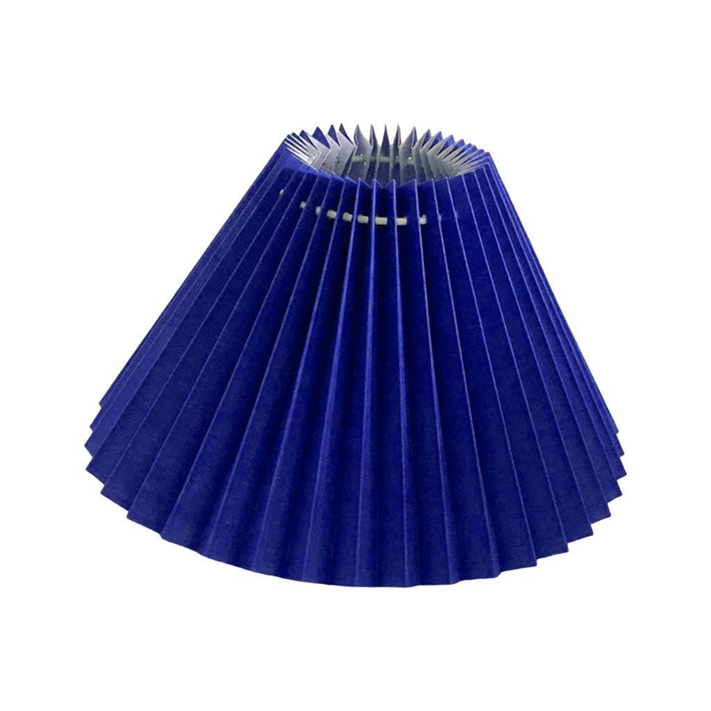 Pleated Lampshade Cloth Table Ceiling Light Shade Bedroom Fabric Blue |Home & Garden | Lamps, Lighting & Ceiling Fans | Lamp Shades-image-11