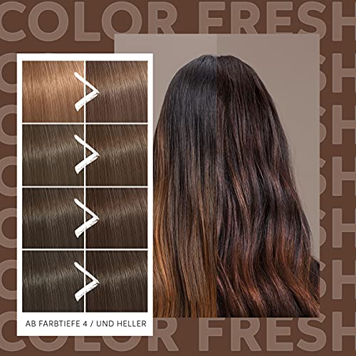 Wella Professionals Color Fresh Mask Chocolate Touch – Haarkur zum Beleben und Verändern der Haarfarbe – pflegende Tönung mit Avocadoöl – für braunes Haar – 150 ml