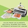 FoodSaver machine sous vide automatisé et professionnel | compartiment de rangement pour rouleau et cutter | fonction marinade | inclus sacs de mise sous vide assortis [FFS006X]