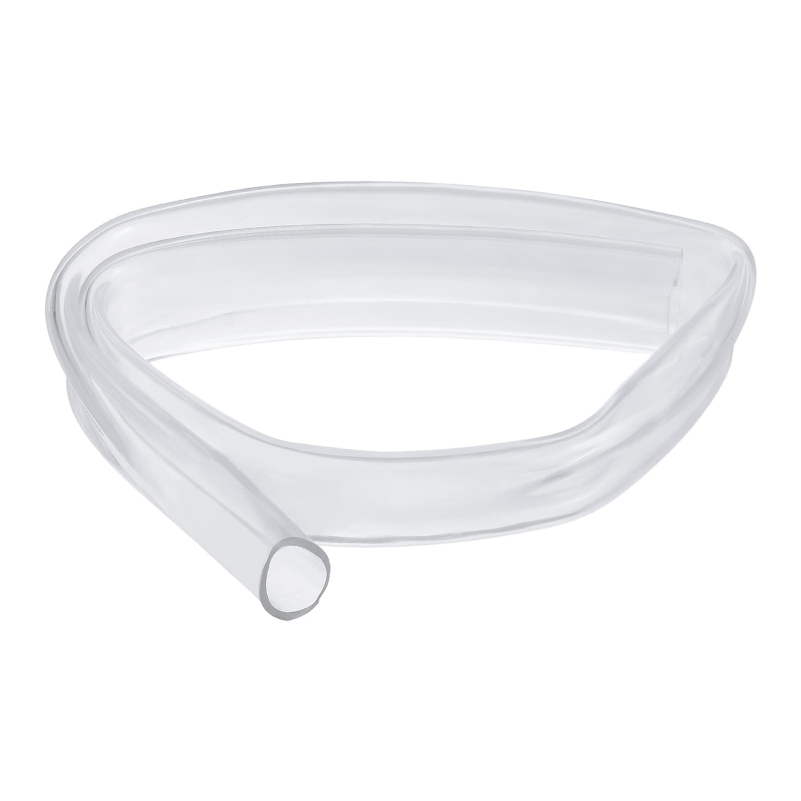 YELARXI Clear PVC Hose, Flexible Plastic Water Pipe Lightweight Vinyl Hose - Fitting for (Garden/Pool/Pump/Aquarium/Fish Tank), 1.5"(38mm) ID & 1.73"(44mm) OD & 3.28ft