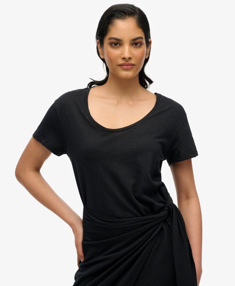 Superdry Robe portefeuille texturée pour femme