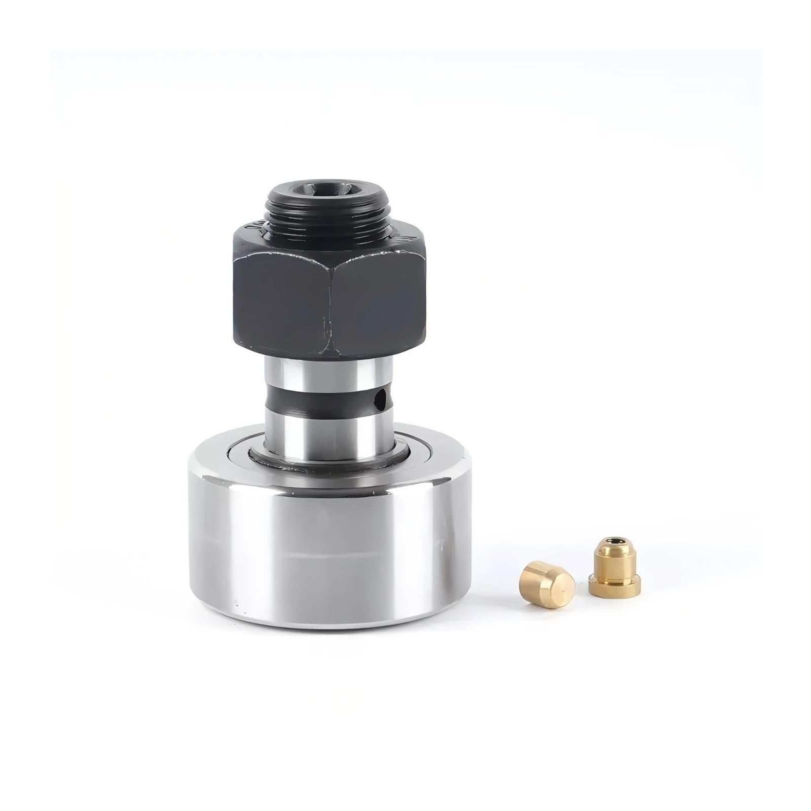 VDOQTLJT 1PCS Heavy Duty Bolt Roller Bearing NUKR62 24x62x80MM M24X1.5 Needle