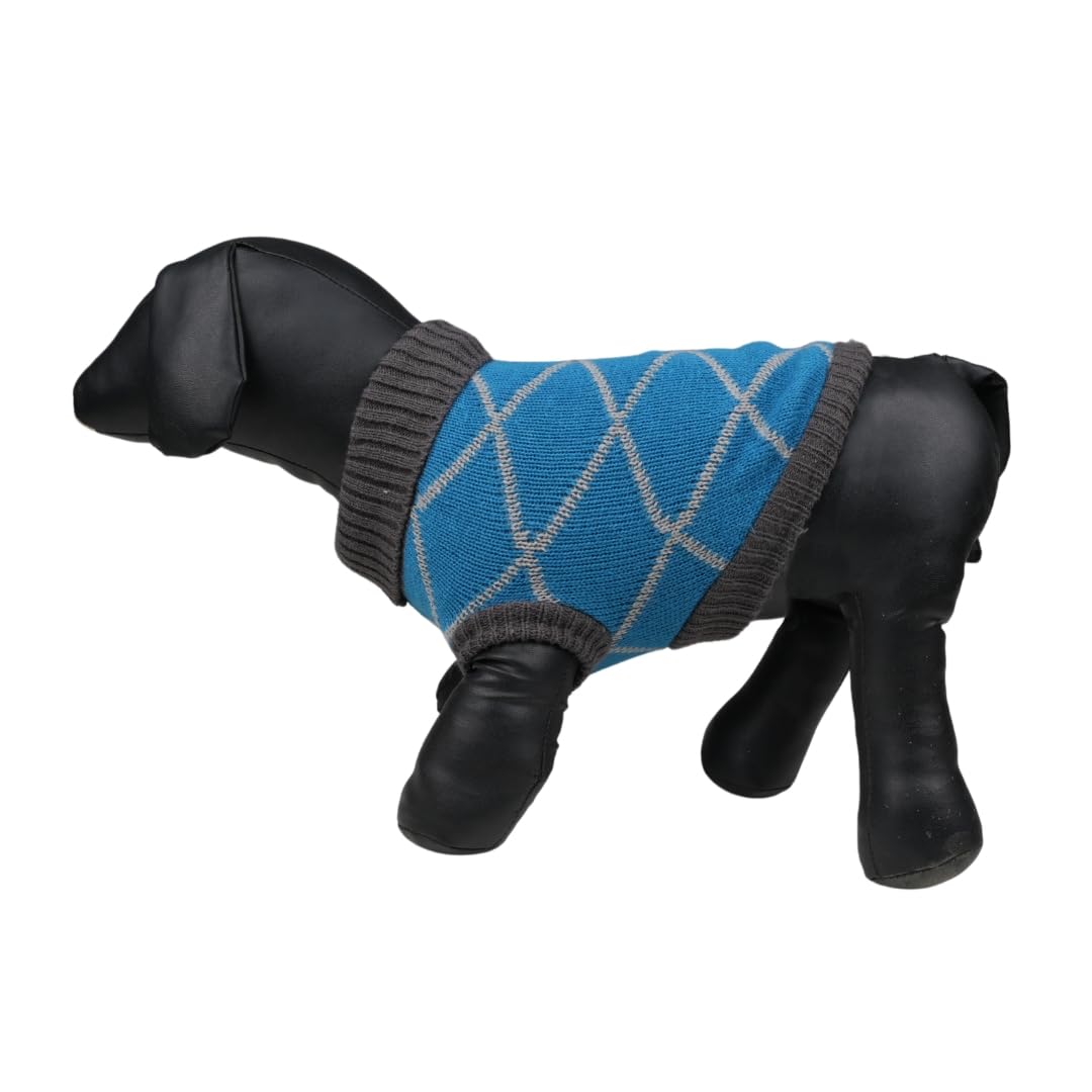 Lulala Dog Sweater, Knitted Turtleneck Cold Weather Dog Sweater for