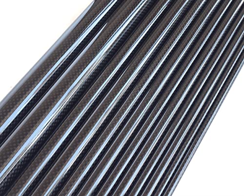 Cncarbonfiber TUBE-PG0806350 2Pcs 8Mm Carbon Fiber Tube 8Mmx6Mmx350Mm,6/10/12/16/15Mm Available,3K Roll Wrapped Plain Glossy Finish,2Pcs 08X06X420Mm thumb #3