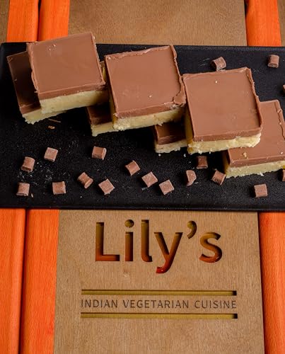 Lily's Chocolate Barfi with Chocolates, For Dessert serving to your Family & Friends or Your Beloved Serve With 6 Piece (Approximent Weight-400g)