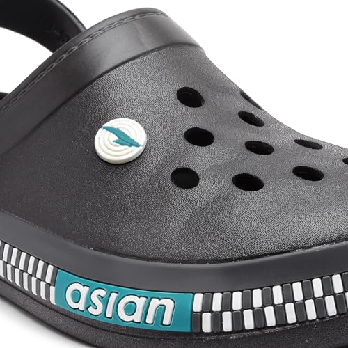 Image of ASIAN Men's AGC-02 Trendy Stylish Fashionable Clogs | Sandals with Lightweight Regular wear Casual Clogs with Ultra Soft & Flexibility Technology Clogs for Men's & Boy's