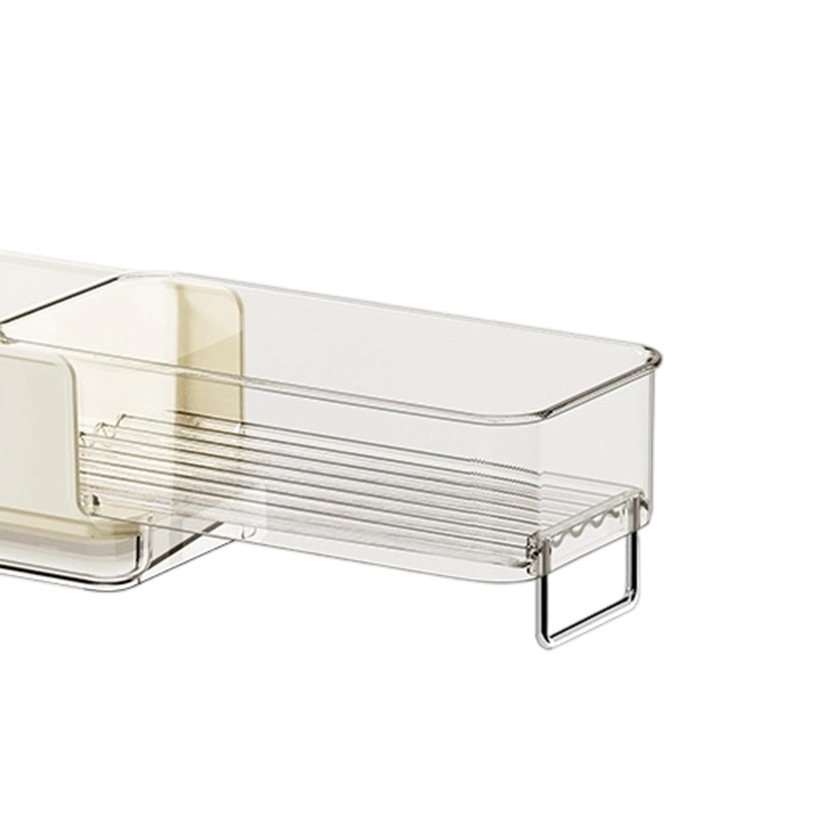 Organizer für Küchenspüle, ausziehbar, 25-38 cm, mit Tablett