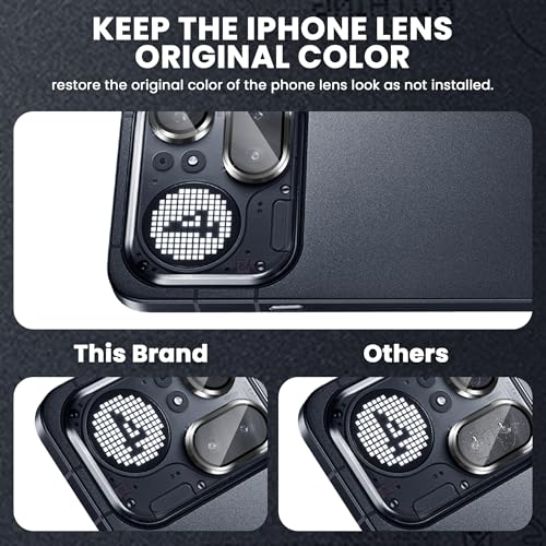 Image of FIRST MART Black Camera Ring Guard Protector for Nothing Phone 4A Pro | Tempered Glass with Metal Alloy Rings, HD Clear, Scratch Resistant, Case-Friendly | Pack of 1