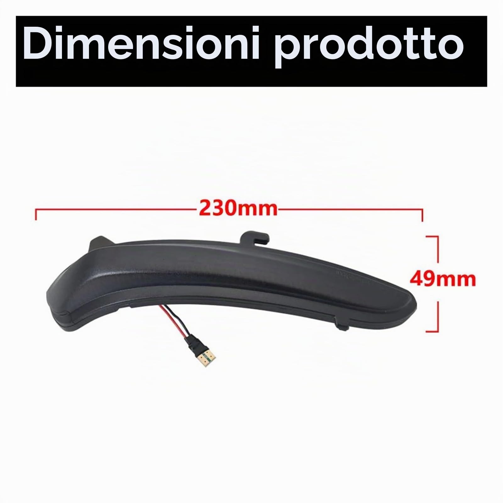 Indicatore Direzione Per Citroen Per C3 Per C4 2PCS Luci Di Direzione Dinamiche A LED Per Specchietti Laterali Indicatori Di Direzione Sequenziali Fanale Fanalino Freccia