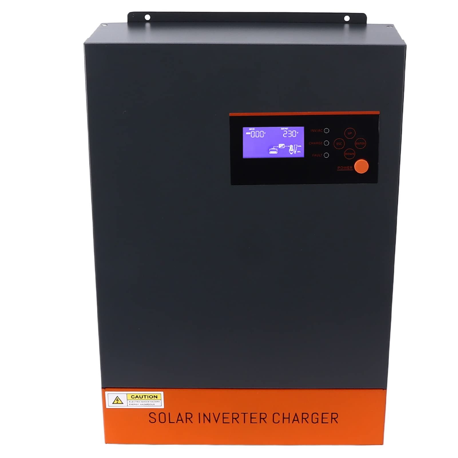 Oumefar Inverter Solare Controllo MPPT Ad Alta Efficienza da 80 A per Alimentatore Domestico Unità in Acciaio Laminato A Freddo da 5,5 KW