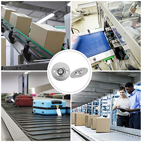 VILLCASE Rolamentos de Transferência de Esferas de 10Pcs de Aço Carbono Unidade de Mesa de Rolos de