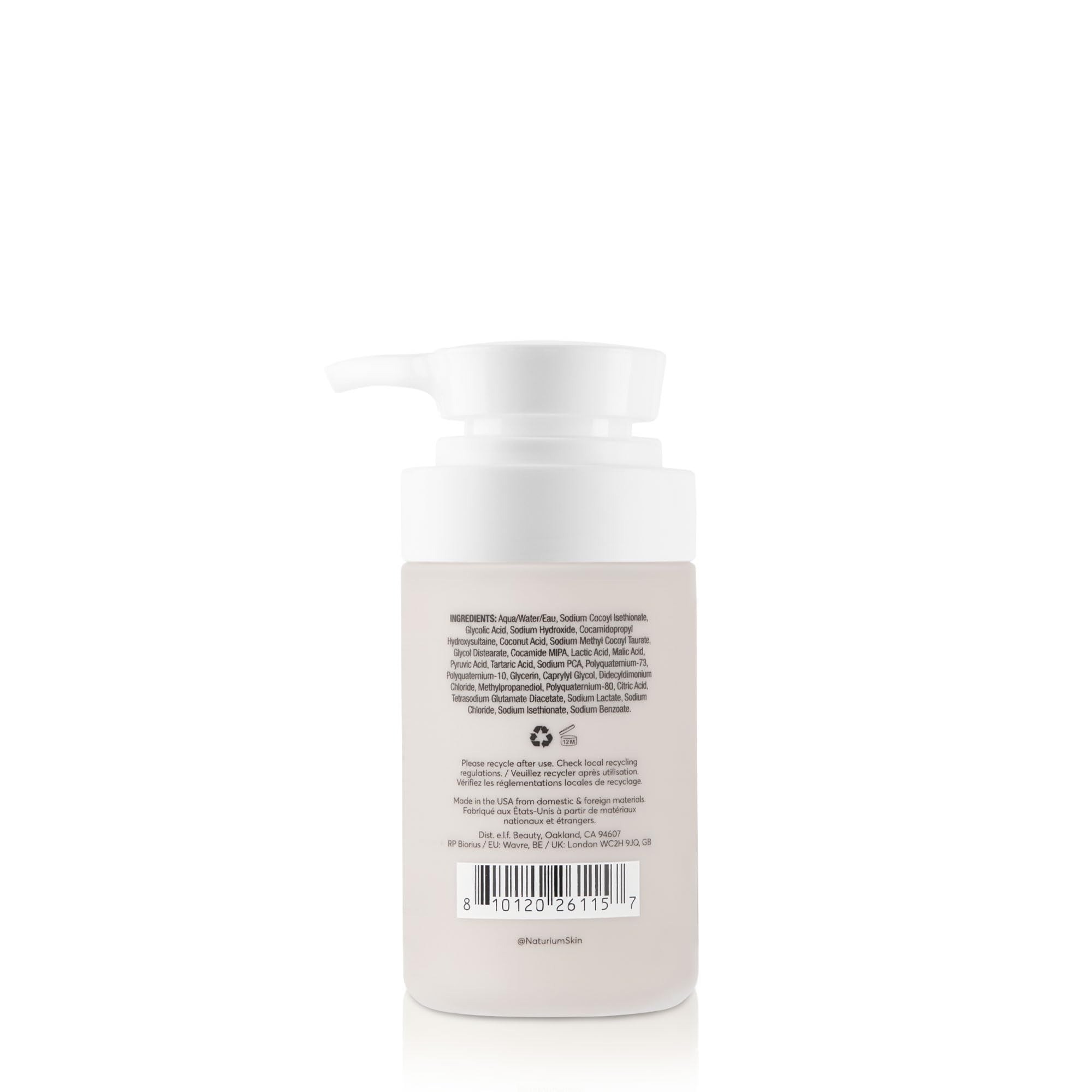 Naturium The Smoother Glycolic Acid Exfoliating Body Wash, Soft & Smoothing Cleanser - Mini — view 2