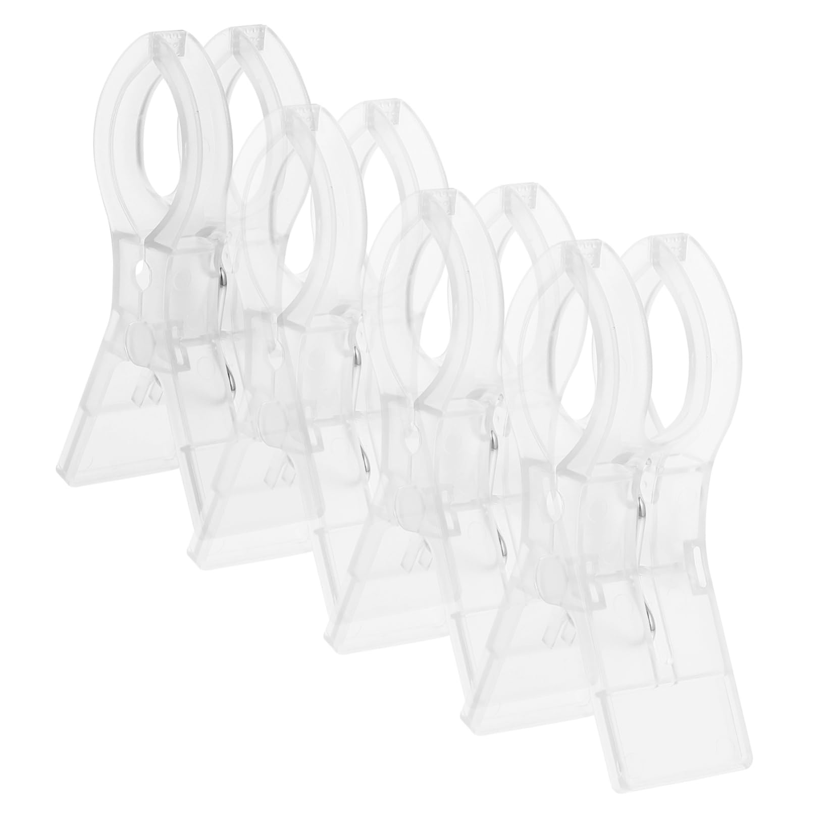 POPETPOP 20pièces Clips De Séchage pour Serviettes De Plage Pinces Anti-Vent pour Linge Draps Et Vêtements Transparentes Légères Et Résistantes Parfaites pour Balcon Piscine