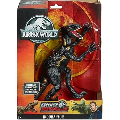 Mattel Jurassic World Fallen Kingdom Indoraptor Dinosaur Action Figure with Movable Joints, Toy
