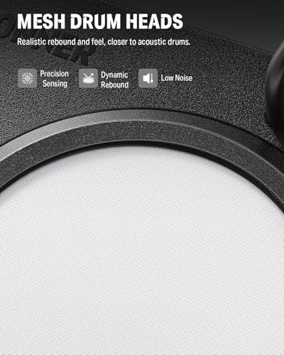 Donner Beat Go Electronic Drum Set Portable Electric Drum Kit for Beginners - image 5