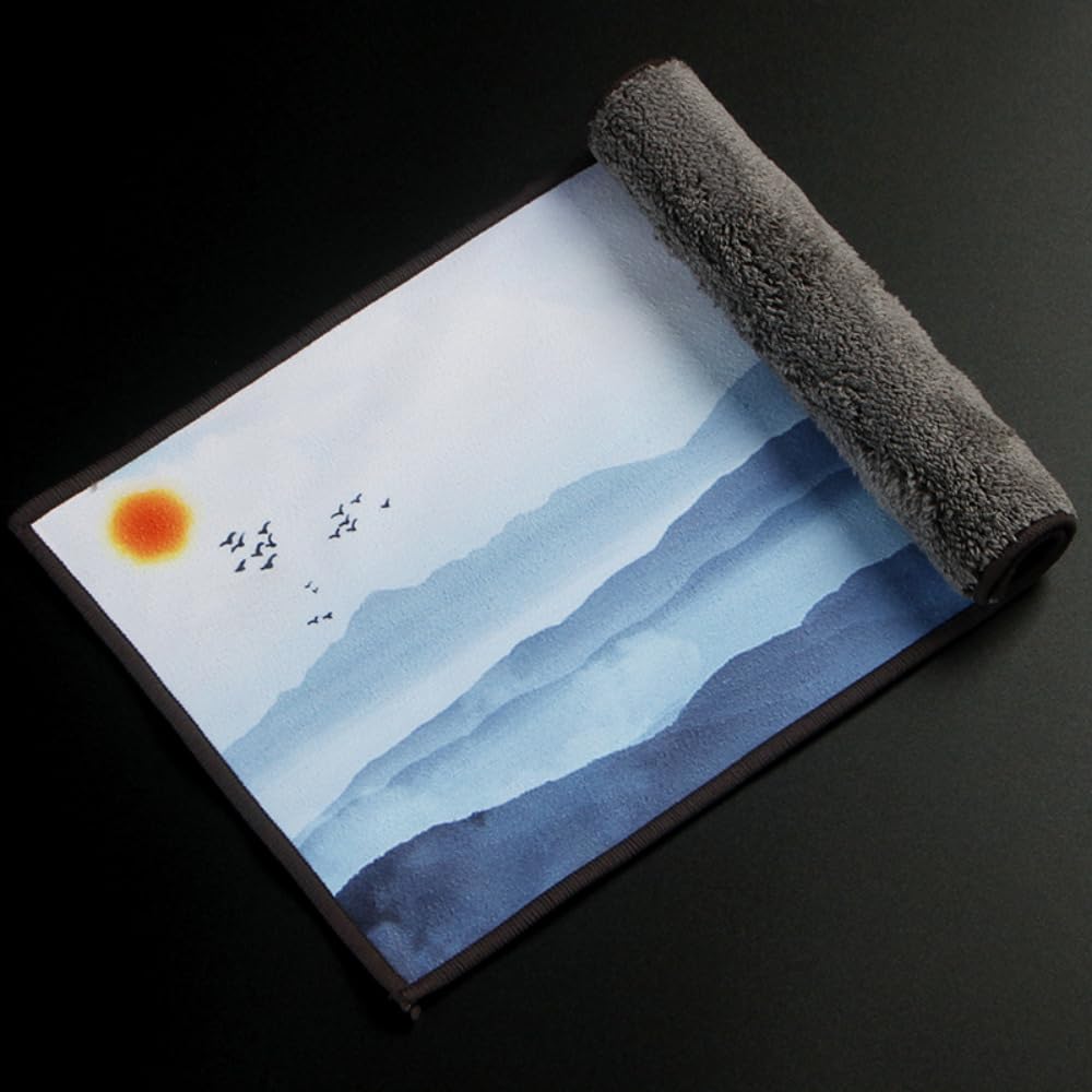 Chinese Style Tea Napkins Absorbent Household Kung Fu Tea Cloth Tea Accessories