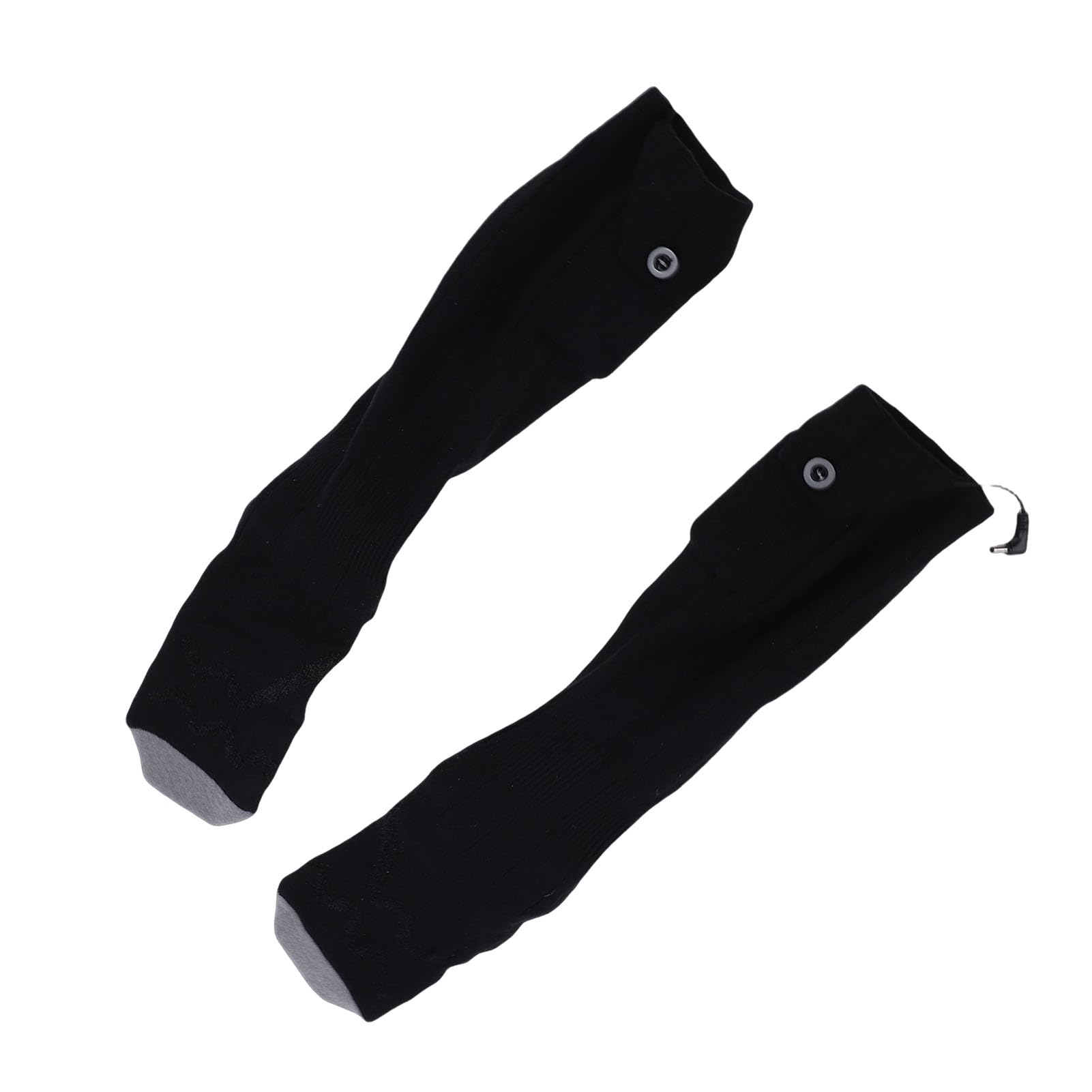 Chaussettes chauffantes pour Hommes et Femmes, réglables, lavables, avec Batterie Rechargeable, Chauffe-Pieds pour Le Ski d'hiver, la pêche, Noir et Gris