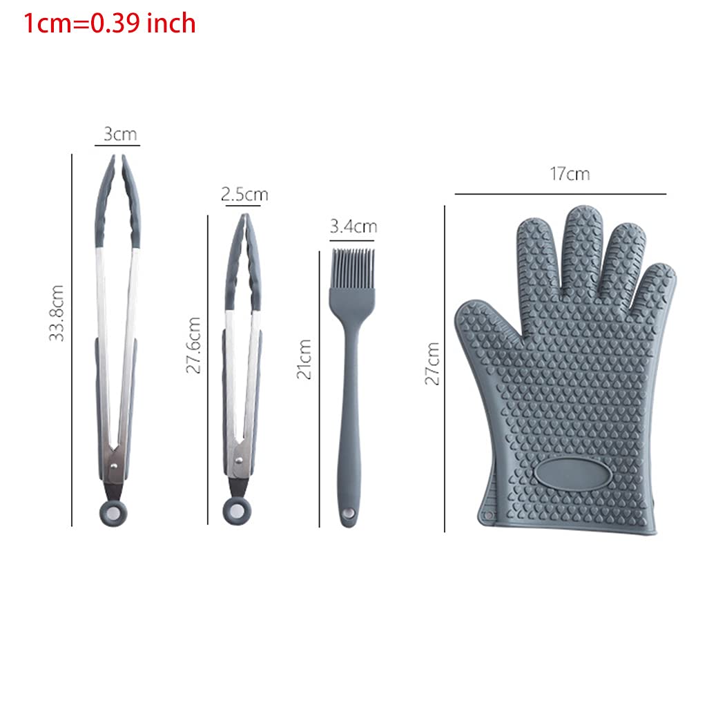 Set di Kit per griglia Set di Utensili per Grigliare Accessori per grigliate Accessori per Barbecue Kit per Barbecue Utensili per griglia per Barbecue Regali per grigliate