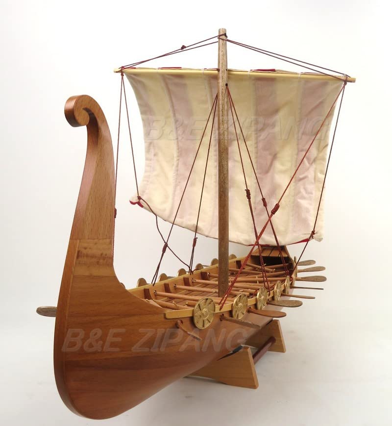 Amazon | 帆船模型 完成品 木製 Drakkar Viking ドラッカーバイキング