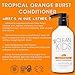 Clean Kids Naturally Conditioner- All-Natural, Gluten-free, Vegan, and Cruelty-free, Paraben-Free, EWG Verified, 16 oz (1 Bottle), (Orange Burst)