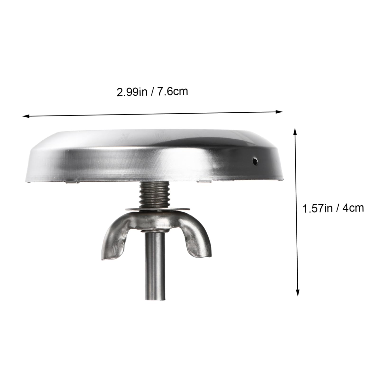 COLLBATH Bimetallic Oven Thermometer BBQ Gauge for Instant Read Cooking Dual Dial Grill Thermometer for Home Kitchen Accurate Measurement