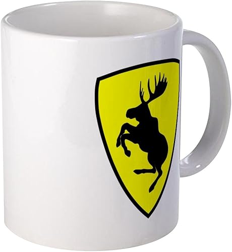 CafePress Taza de café de cerámica de alce de 2.75 pulgadas, 11 oz (11.0 fl oz)