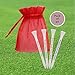 50-Count White Golf Tees with Personalized 2 3/4