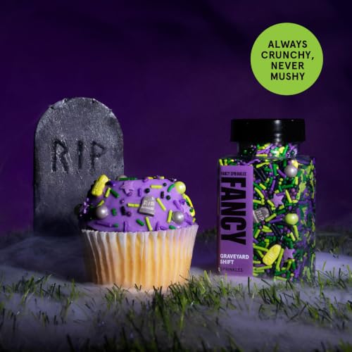 Image of Fancy Sprinkles Graveyard Shift Halloween Sprinkles 1 Pack (0.5c)