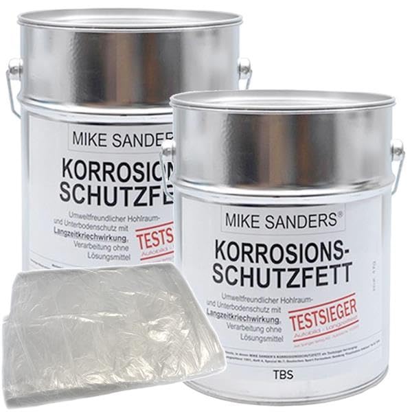 Mike Sanders Korrosionsschutzfett 8 kg Plus Abdeckplane GRATIS!!!