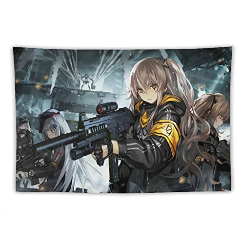 �^�y�X�g���[ �����O�� �Q�[�� Girls'Frontline ���� ���� �A�j�� �G���O�b�Y �w�i�z ���M�t�g �͗l�ւ� ���� �V���j�� ���蕨 150X100CM