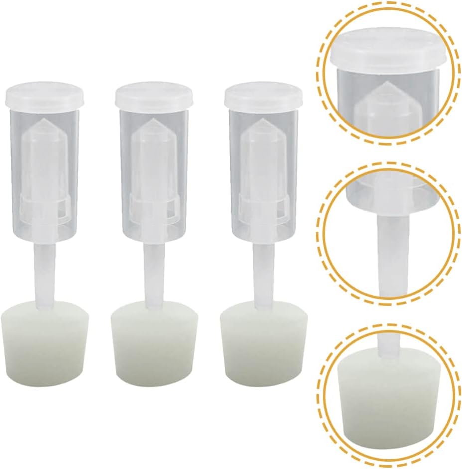 Fermentation Airlocks with Silicone Plug for Bottles and Test Tubes