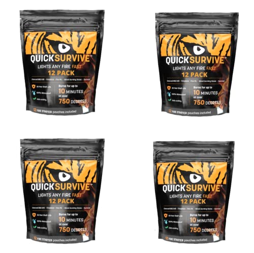 QuickLight by QUICKSURVIVE All-Purpose Waterproof Fire Starters