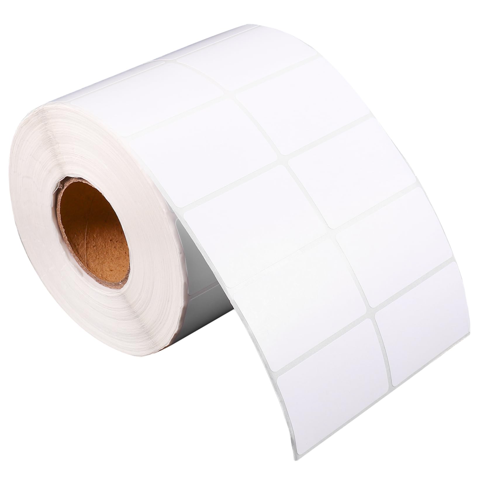 Étiquettes Autocollantes Nominatives Blanches, Rouleau 3000 Feuilles