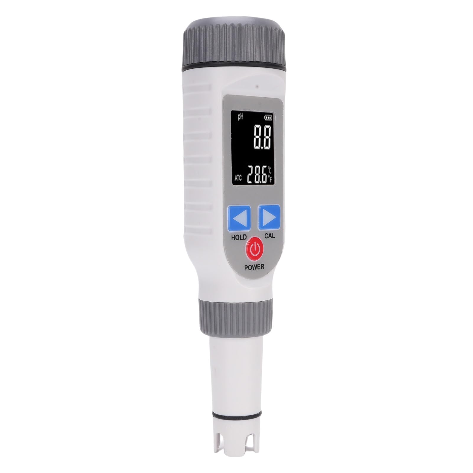 Alomejor PH Meter z Dokładnym Pomiarem Temperatury, Cyfrowy Tester z
