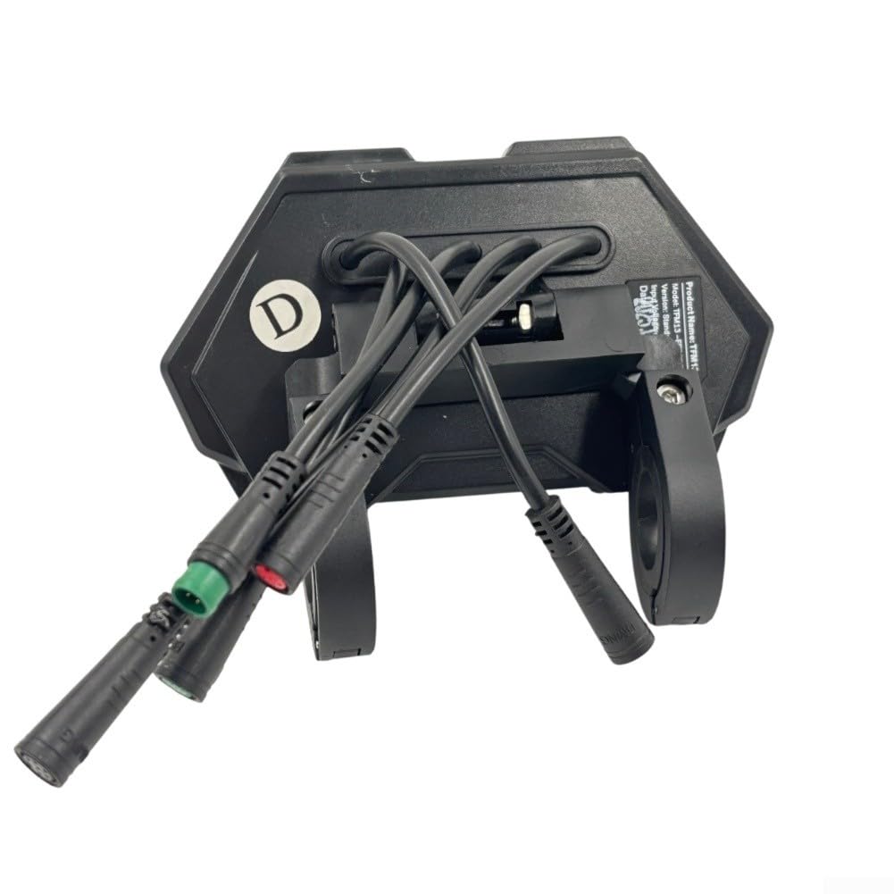 Compteur de vitesse pour trottinette électrique Kukirin G2 Pro pour l'UE 2024, tableau de bord, boîtier en ABS, pour installation facile à faire soi-même, noir