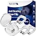 Sleepic Anti Snoring Clip, Silicone Magnetic Snore Stopper, Anti Snoring Device, Nose Clip for Men and Women(4PCS)