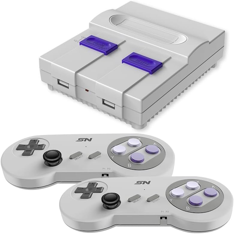 Consola de videojuegos retro de 16 bits 4K TV compatible con HDMI, juego Stick de 8 bits, máquina de juegos Plug and Play integrada en más de 2000