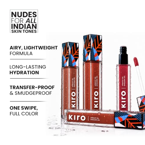 Image of Kiro Non-Stop Airy Matte Liquid Lipstick - Sienna Rouge, 5ml