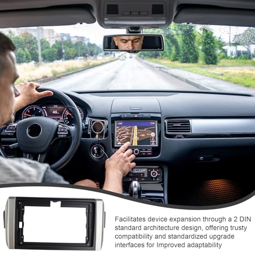 Kit de montage d'autoradio de 22 cm pour résoudre les problèmes de support adaptateur