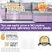 Protectores contra rayones para muebles,Protector Sofa Gatos,Protector de Muebles de Gato, Transparente...