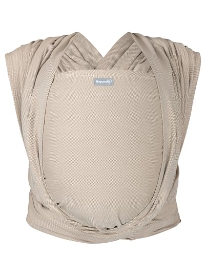 Hoppediz Tragetuch Baby – gewebtes Babytragetuch aus Baumwolle...