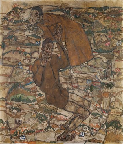 Affiches et Gravures Lévitation l'Aveugle II d'Egon Schiele Toile 60x90