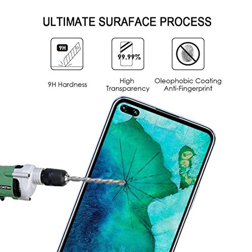 Image of Screen Protector for Oppo A93 | Reno 4 (Black) Tempered Glass Edge-to-Edge 6D Screen Guard With Installation Kit