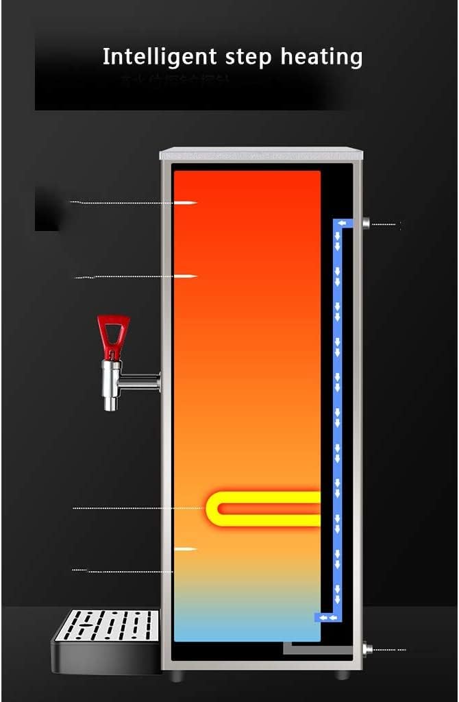 Commercial Hot Water Heating Water Boiler, Water Boiler Commercial Catering Pot Mulled Wine Warmer for Parties, Catering Kitchens, Cafes, Offices,35L/H (45L/H)