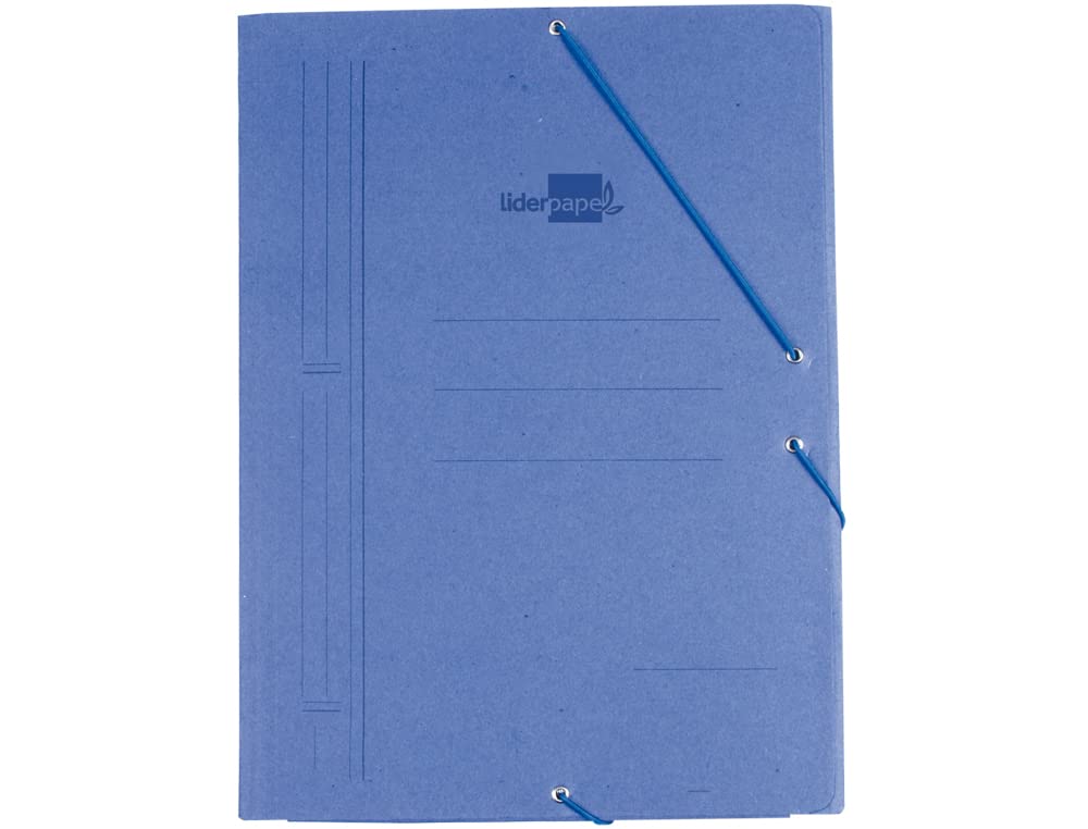 liderpapel CG17 – Elasticated Folder 3 Flaps