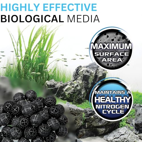 Image of Magniflow 220 /160 Canister Filter Rite-Size S Replacement Filter Media Kit, Including Gokul Brands Mesh Bags(Filter Media Balls, Carbon Bags, Polishing Pads, Filter Foam)