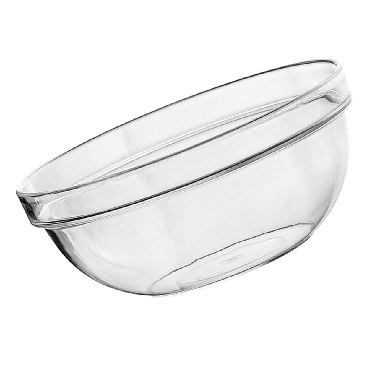 Alipis Salad Bowl Cooking Bowl Salad Dessert Bowl Iced Dip Bowl Clear Dessert Bowl Household Water Basin Water Container Salad Container Clear Fruit Serving Dish Kitchen Supply Fruit Bowl